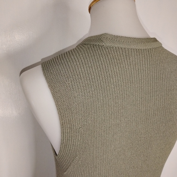 WILFRED DRAB OLIVE KNIT TOP - Picture 3 of 9